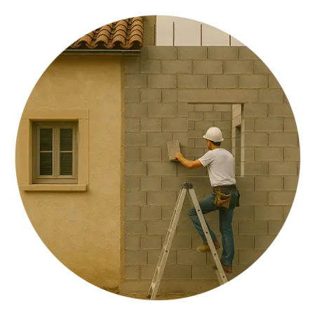 Agrandissement et rénovation de maison Angoulême Cognac Barbezieux Charente